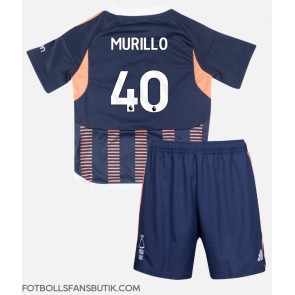 Nottingham Forest Murillo #40 Replika Tredje Tröja Barn 2023-24 Kortärmad (+ Korta byxor)